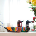 Medium Wooden Mandarin Duck - DE0137