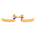 Spoon & Chopstick Set — Mandarin Duck (Gold) - LV0089