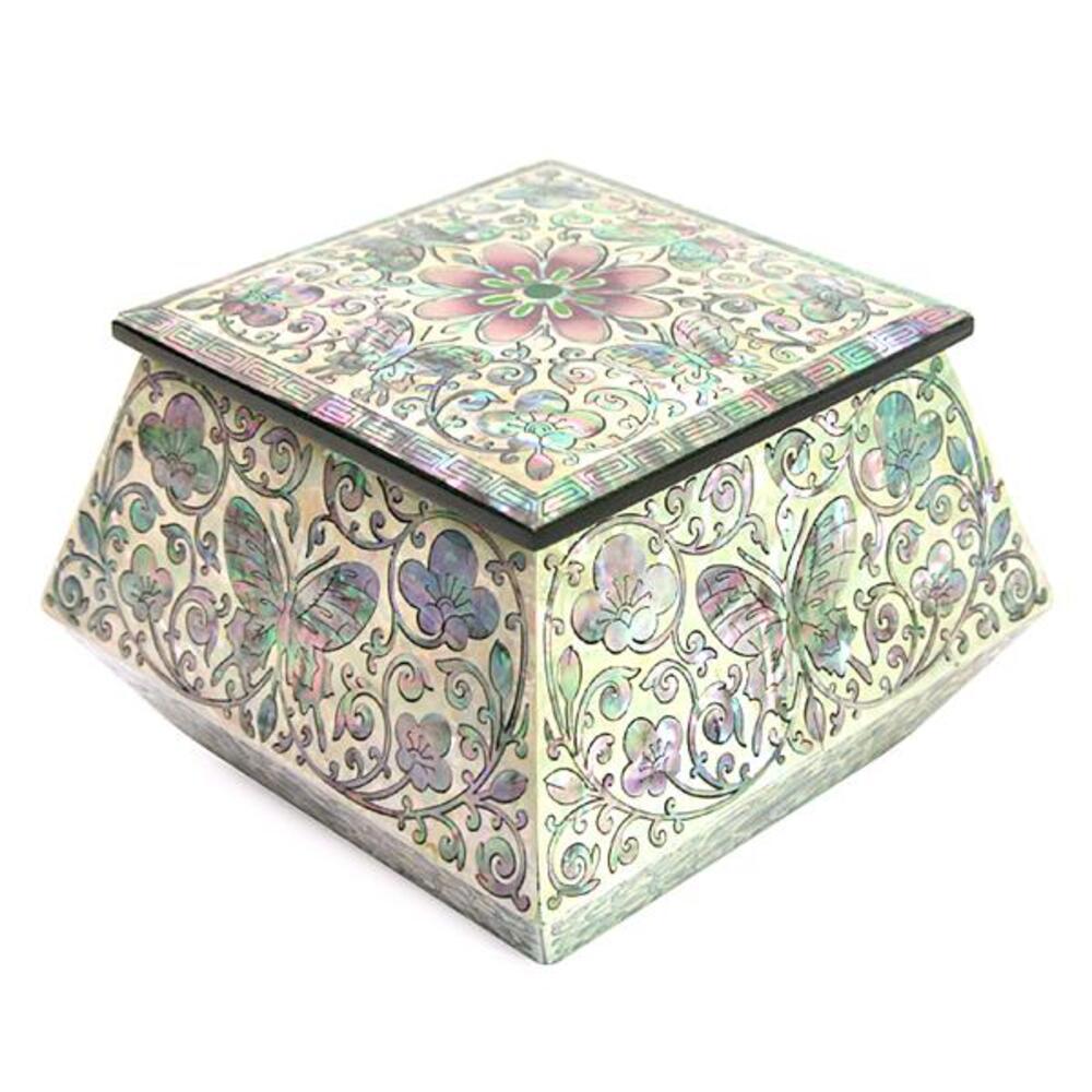 Najeonchilgi Mother of Pearl Jewelry Box & (Butterfly Arabesque) Jewelry Box
