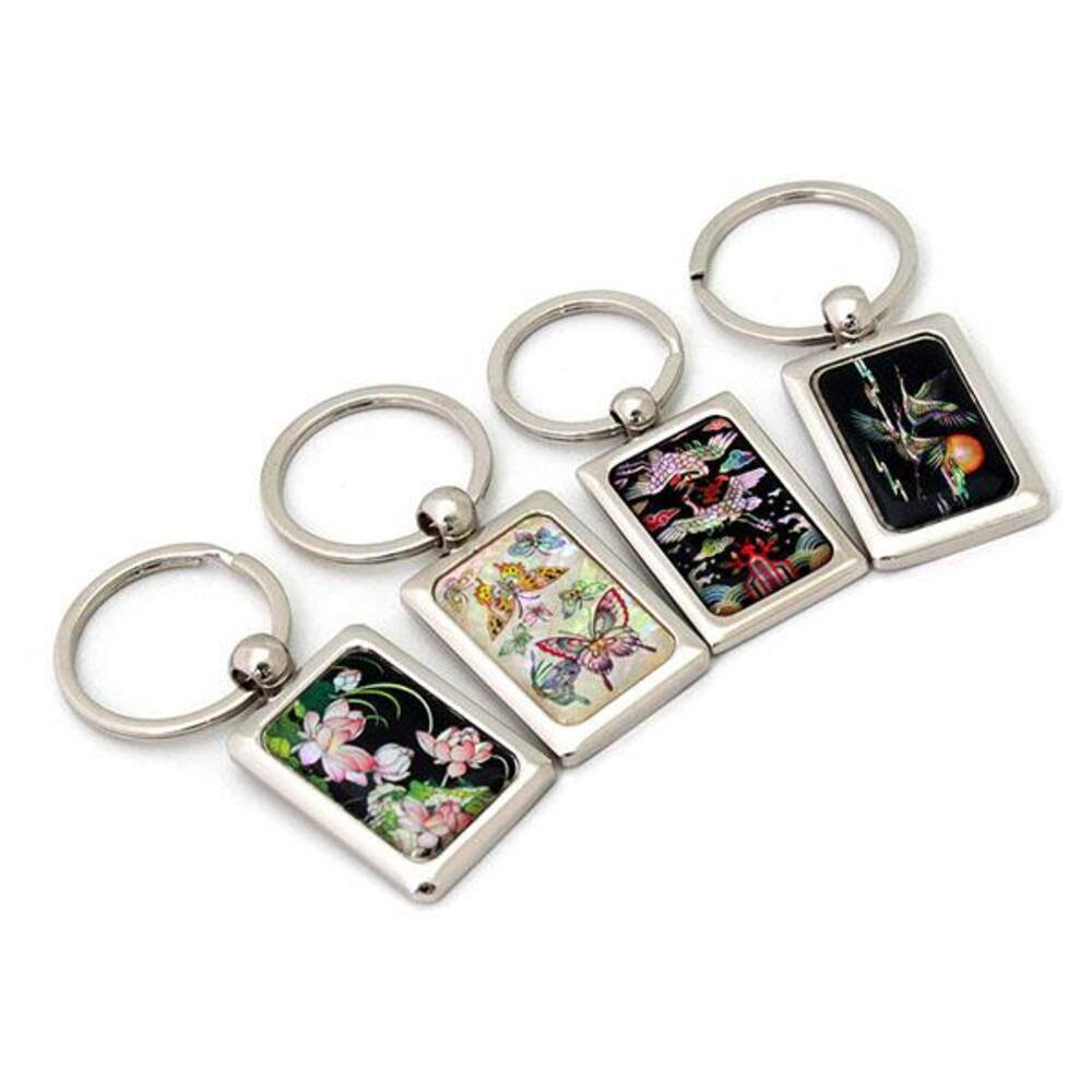 Metal Najeon Keyring (Butterfly Crane)