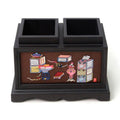 Masterpiece Hand Embroidered Classic Multi Purpose Pen Holder (Chaekgado) (by Kim Young-ja)