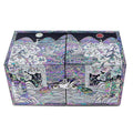 Sun, Moon & Five Peaks PhoenixRing Mother of Pearl Double Lidded Jewelry Box