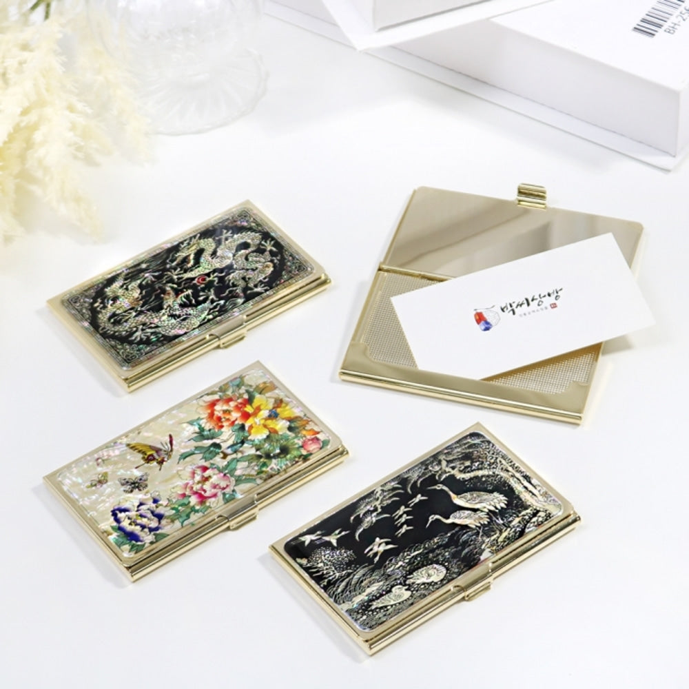 Premium Najeon Gold Business Card Case
