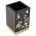 Najeon Chilgi Mother of Pearl Pen & Pencil Holder — Lotus - OF0046