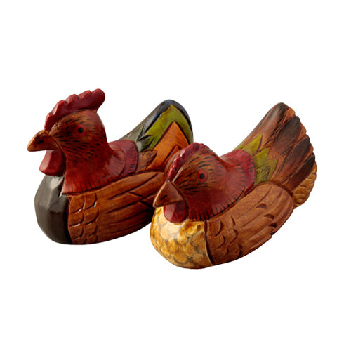 Small Wooden Mandarin Duck - DE0150