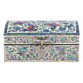Clam-shaped (Red) Butterfly Pattern 1-Tier Jewelry Box - Oh Myung-ho