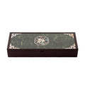 Najeon Chilgi Mother of Pearl Pen & Pencil Holder — Plum Blossom (Green) - OF0032