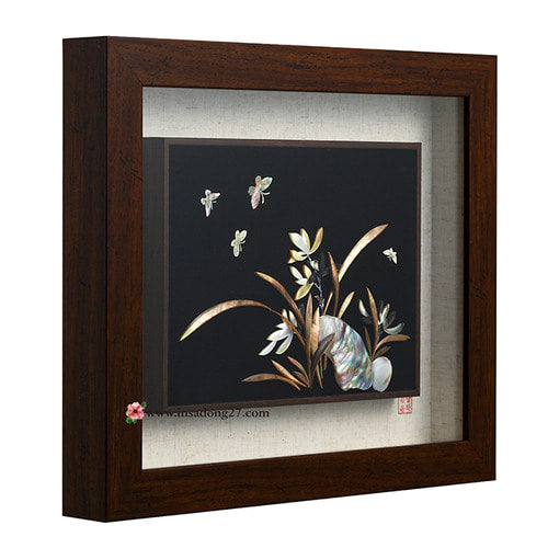 Large Najeon Chilgi Mother of Pearl Picture Frame - DE0081