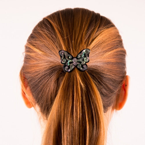 Keyring, Magnet & Hair Tie — Butterfly - LV0221
