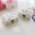 Najeonchilgi White Rounded Mother of Pearl Jewelry Box, 14 cm