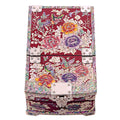 Peony 1-Tier Drawer Vanity Jewelry Box (Red) Small