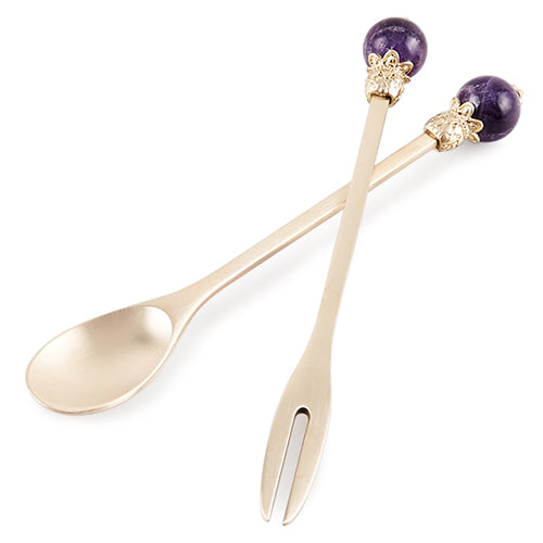 Spoon & Chopstick Set (Purple) - LV0097