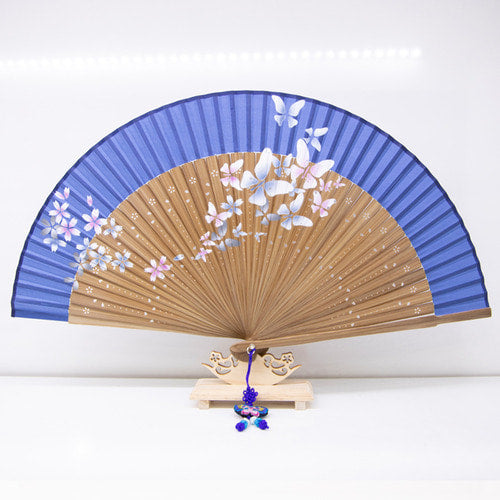 Silk & Ramie Hand Fan - FN0060