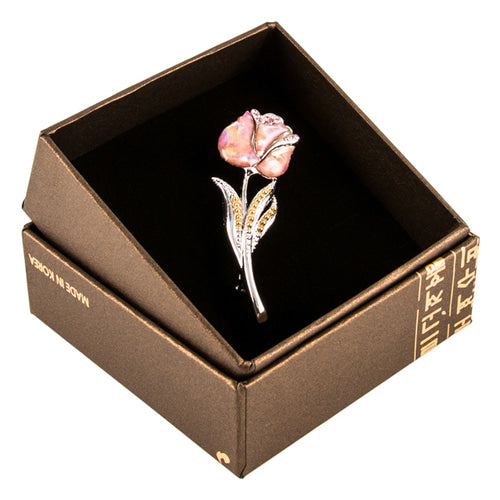 Tie Pin, Cufflinks & Brooch (Pink) - LV0142