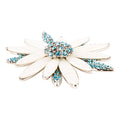 Tie Pin, Cufflinks & Brooch (White) - LV0151
