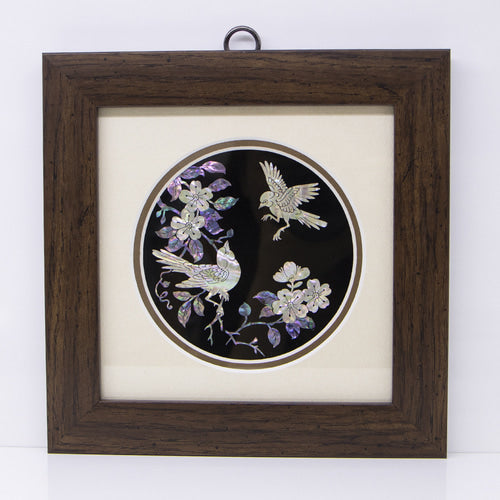 Small Najeon Chilgi Mother of Pearl Picture Frame — Pine & Crane - DE0097