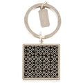 Large Keyring, Magnet & Hair Tie (Silver) - LV0240
