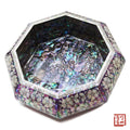 Joseon Mother of Pearl Flowers & Birds Octagonal Jewelry Box (Medium)