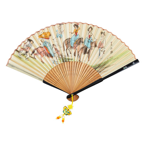 Silk & Ramie Hand Fan - FN0018