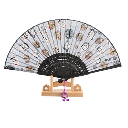 Silk & Ramie Hand Fan - FN0014