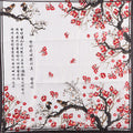 Pouch, Pencil Case & Handkerchief — Plum Blossom - LV0198