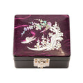 Purple Plum Blossom - Hanji Turtle Jewelry Box