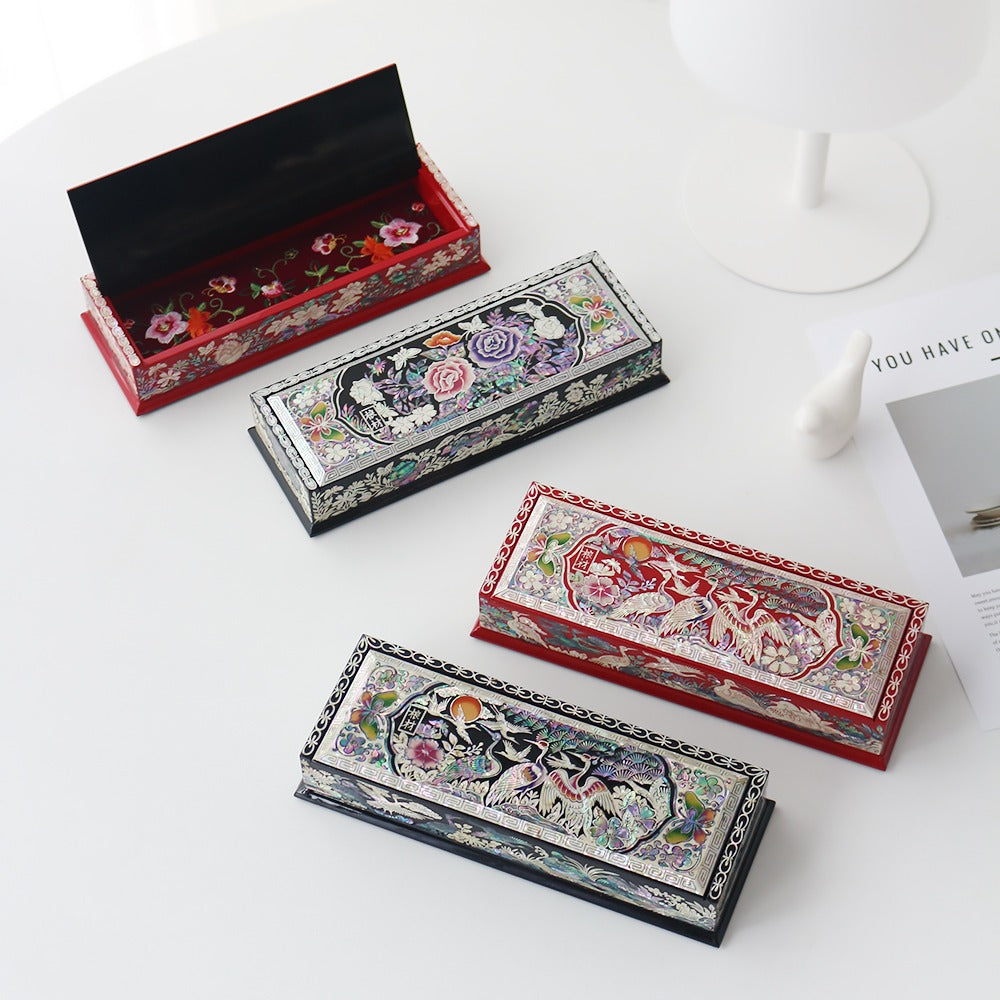 Masterpiece Najeon Auto-Open Pen Case (Master Artisan Kim Young-man)