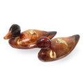 Premium Crane Duck Set (Medium) Wood Carved Box Dragon