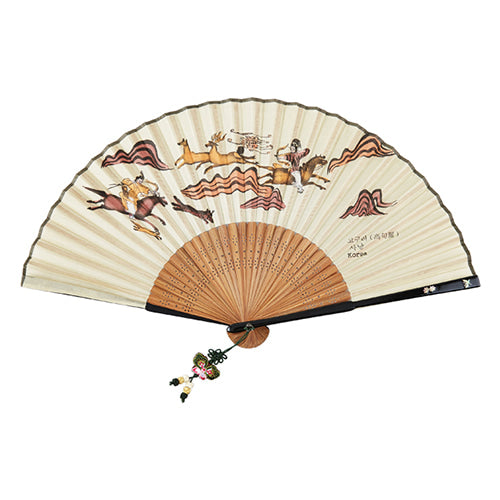 Silk & Ramie Hand Fan - FN0021