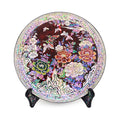 Najeon Peony Flower & Butterfly Hanji Mini Tray (Red)