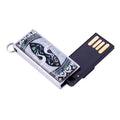 Najeon Chilgi Mother of Pearl USB Memory — Double Cranes - OF0263