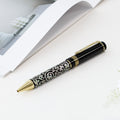 Najeonchilgi Lattice Arabesque Mother of Pearl Pen Black (Lower Inlay)
