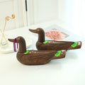 Wild Goose Wood Carved Set Lotus (Large) Wood Carved Box Wedding Pyebaek Box Wild Goose