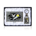 Najeon Chilgi Mother of Pearl Business Card Case Set — Cloud - OF0158