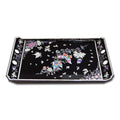 Large Najeon Chilgi Mother of Pearl Plate & Tray — Butterfly - DE0051