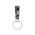 Double Sided Najeon Keyring M Pine & Crane