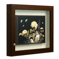 Large Najeon Chilgi Mother of Pearl Picture Frame — Chrysanthemum - DE0080