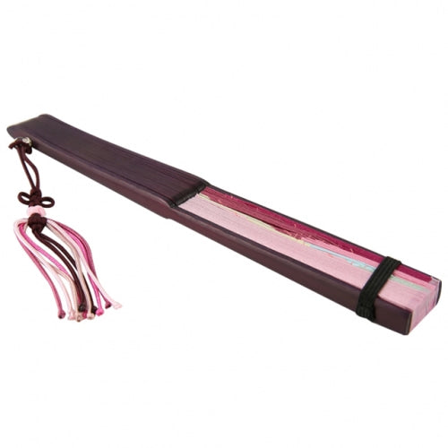 Silk & Ramie Hand Fan (Pink) - FN0040