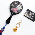 Najeon Chilgi Hand Mirror & Medicine Case — Peony - LV0006