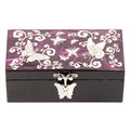 [Butterfly]Ring Holder Straight - Sided Jewelry Box (Red/Blue/Purple)