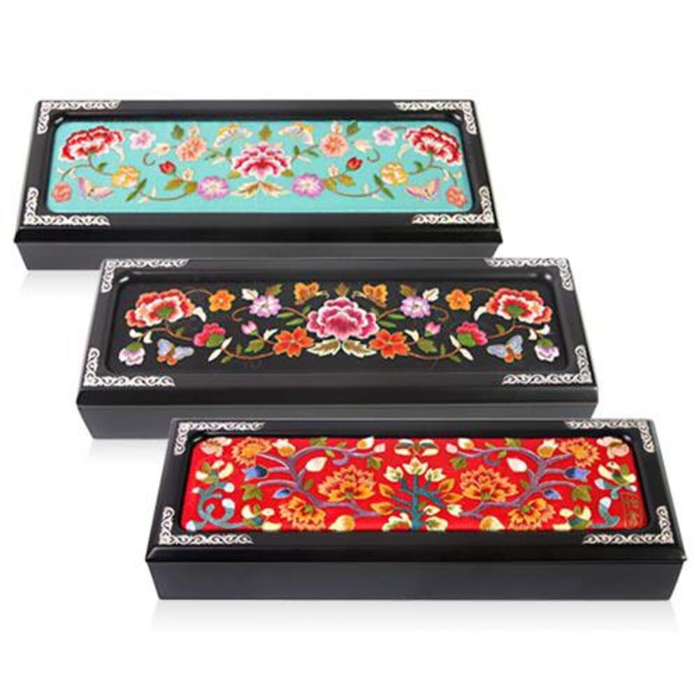 Hand Embroidered Pen Case A