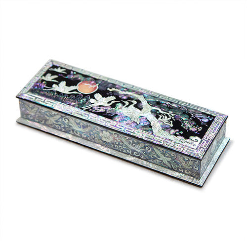Najeon Chilgi Mother of Pearl Pen & Pencil Holder — Sipjangsaeng - OF0026