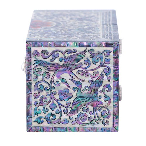 ArabesqueCrane Double LiddedJewelry Box - Oh Myung - Ho