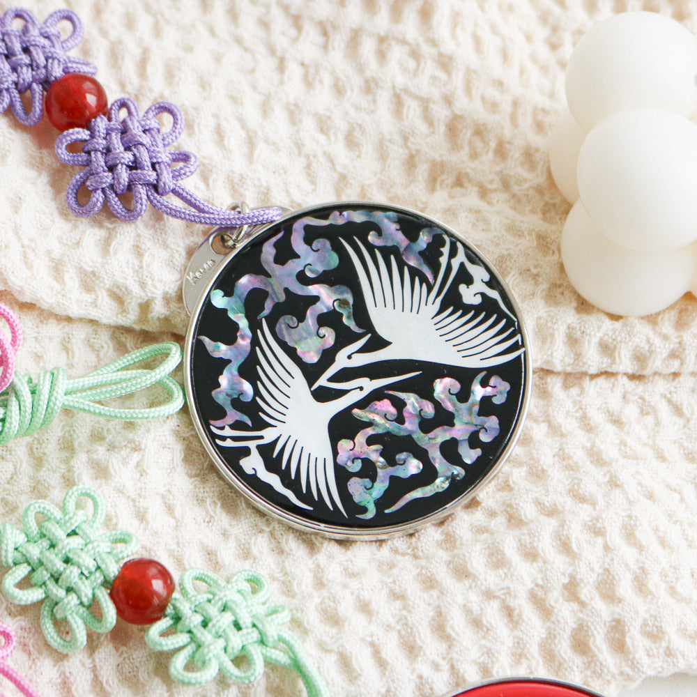Traditional Najeonchilgi Mother of Pearl Mirror &