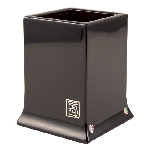 Najeon Chilgi Mother of Pearl Pen & Pencil Holder — Peony - OF0044