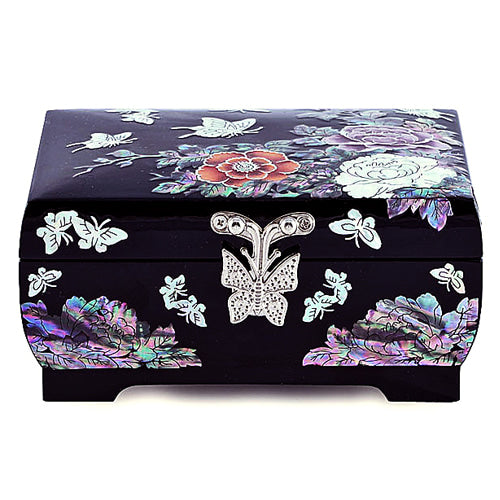 PeonyButterfly 1-Tier Jewelry Box