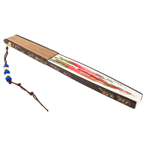 Hanji Traditional Fan — Peony - FN0102