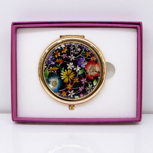 Najeon Chilgi Hand Mirror & Medicine Case (Black) - LV0009