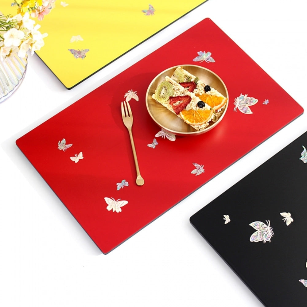 Najeonchilgi Mother of Pearl Butterfly Tray