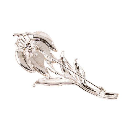 Tie Pin, Cufflinks & Brooch (White) - LV0141